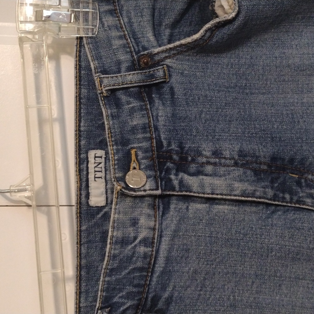 Tint women's jeans size 16, used, little wear around pockets